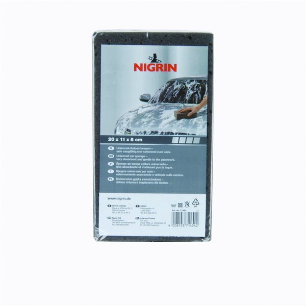 AUTOSCHWAMM NIGRIN 200X120X60MM
