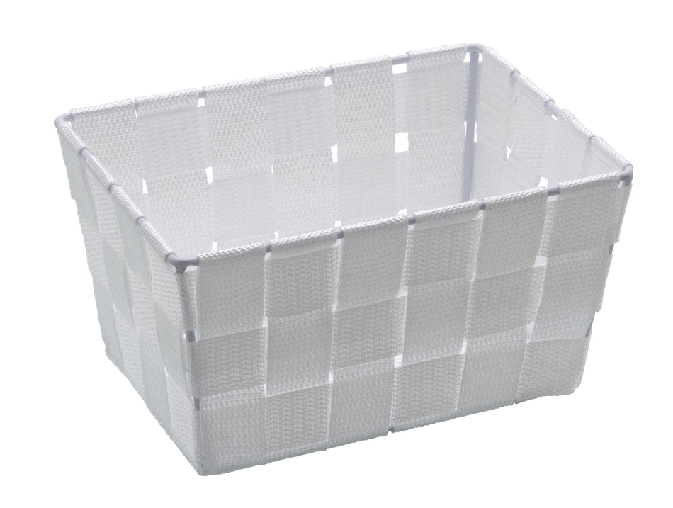 BADKORB ADRIA MINI LONG 19X14X9CM WHITE