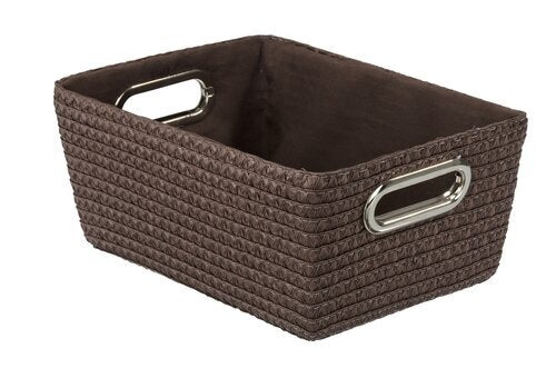 BADKORB CHROMO 28X19,5X12CM BROWN