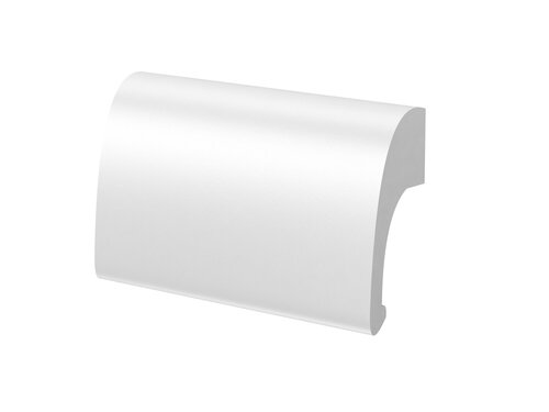 BALKONTÜRGRIFF ALU WEIß 82X56 MM
