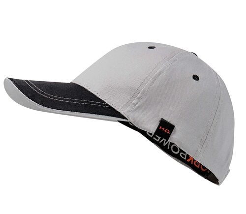 BASEBALL-CAP GRAU/SCHWARZ EINHEITSGRÖßE