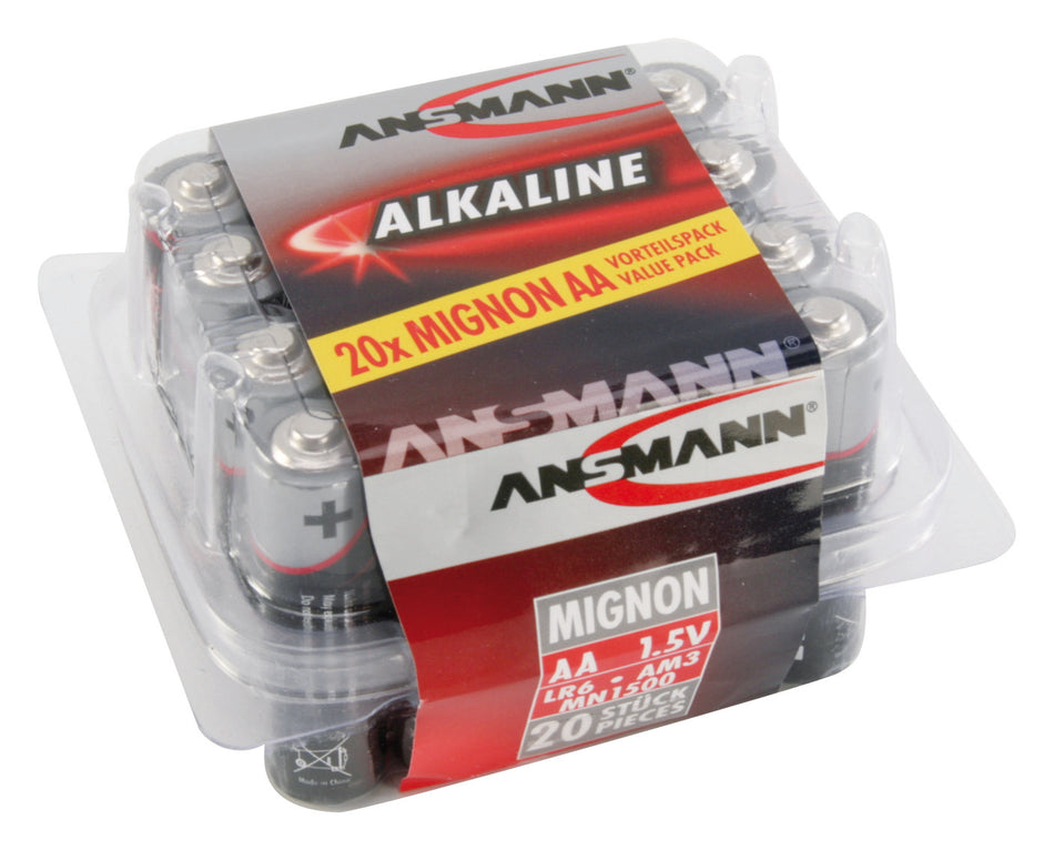 BATTERIE ANSMANN LR06 RED ALKALINE