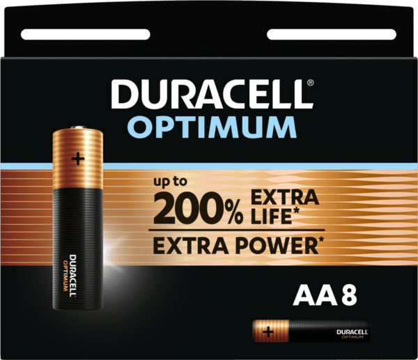 BATTERIE DURACELL MN1500 OPTIMUM AA