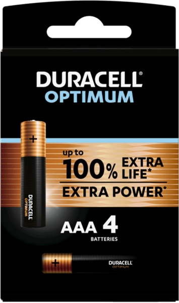 BATTERIE DURACELL MN2400 OPTIMUM AAA