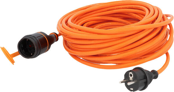 BAUST.-VERLÄNGERUNG IP44 20M ORANGE