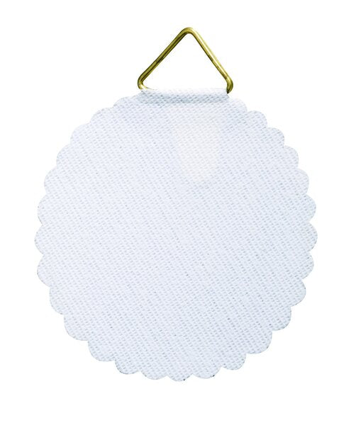 BILDERKLEBEÖSEN LEINEN GUMM. WEIß Ø45 MM