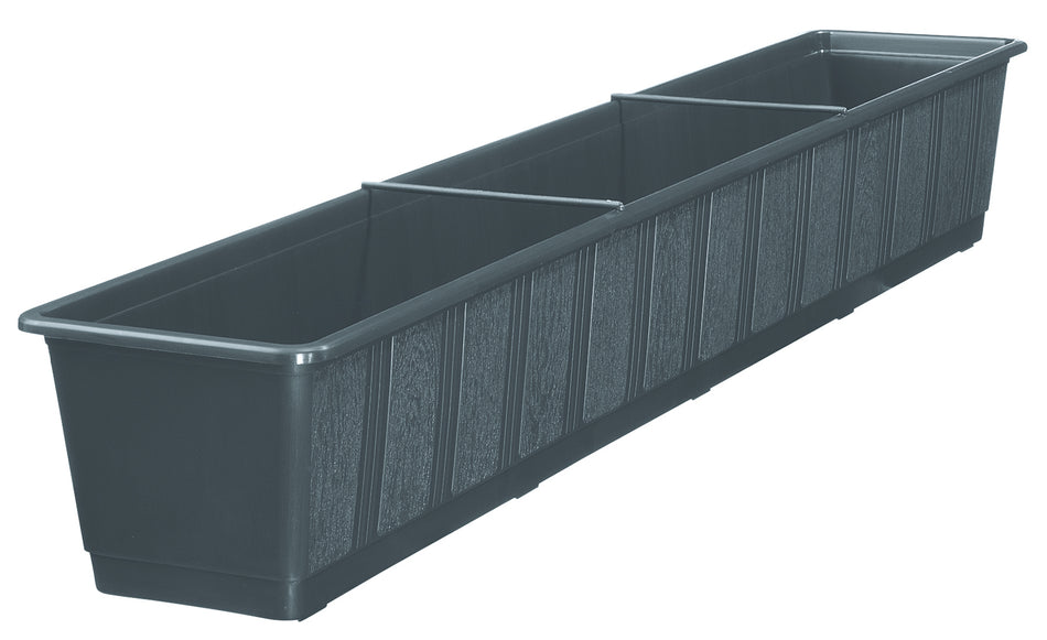 BLUMENKASTEN STANDARD ANTHRAZIT CA.100CM