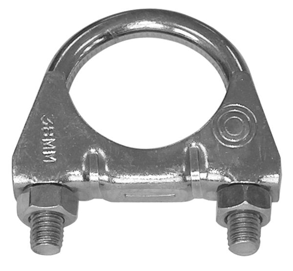 BÜGELSCHELLE MIT PLATTE VERZ. M8X52 MM