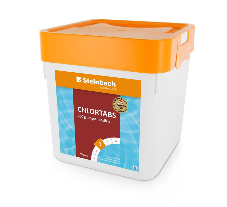 CHLORTABS 200 G LANGSAMLÖSLICH 5KG