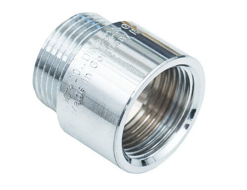 CHROM HAHNVERLÄNGERUNG 3/4X20MM