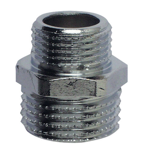 CHROM RED.DOPPELNIPPEL 3/4"X1/2"