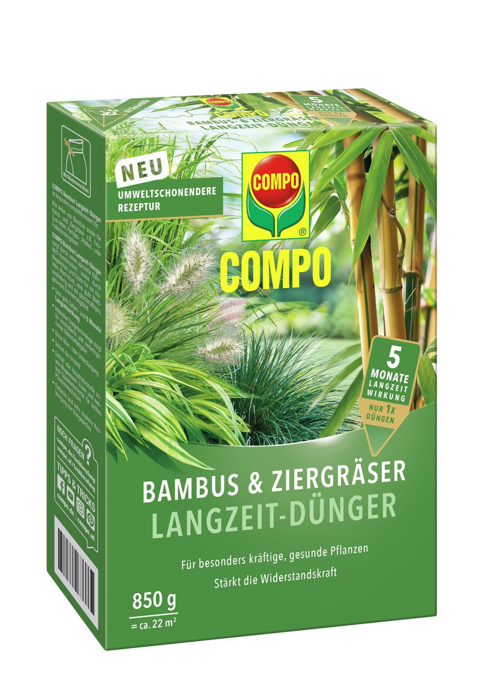 COMPO BAMBUS+ZIERGRÄSER LZD 850G