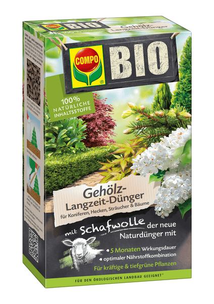 COMPO BIO GEHÖLZ LANGZEIT-DÜNGER 2KG
