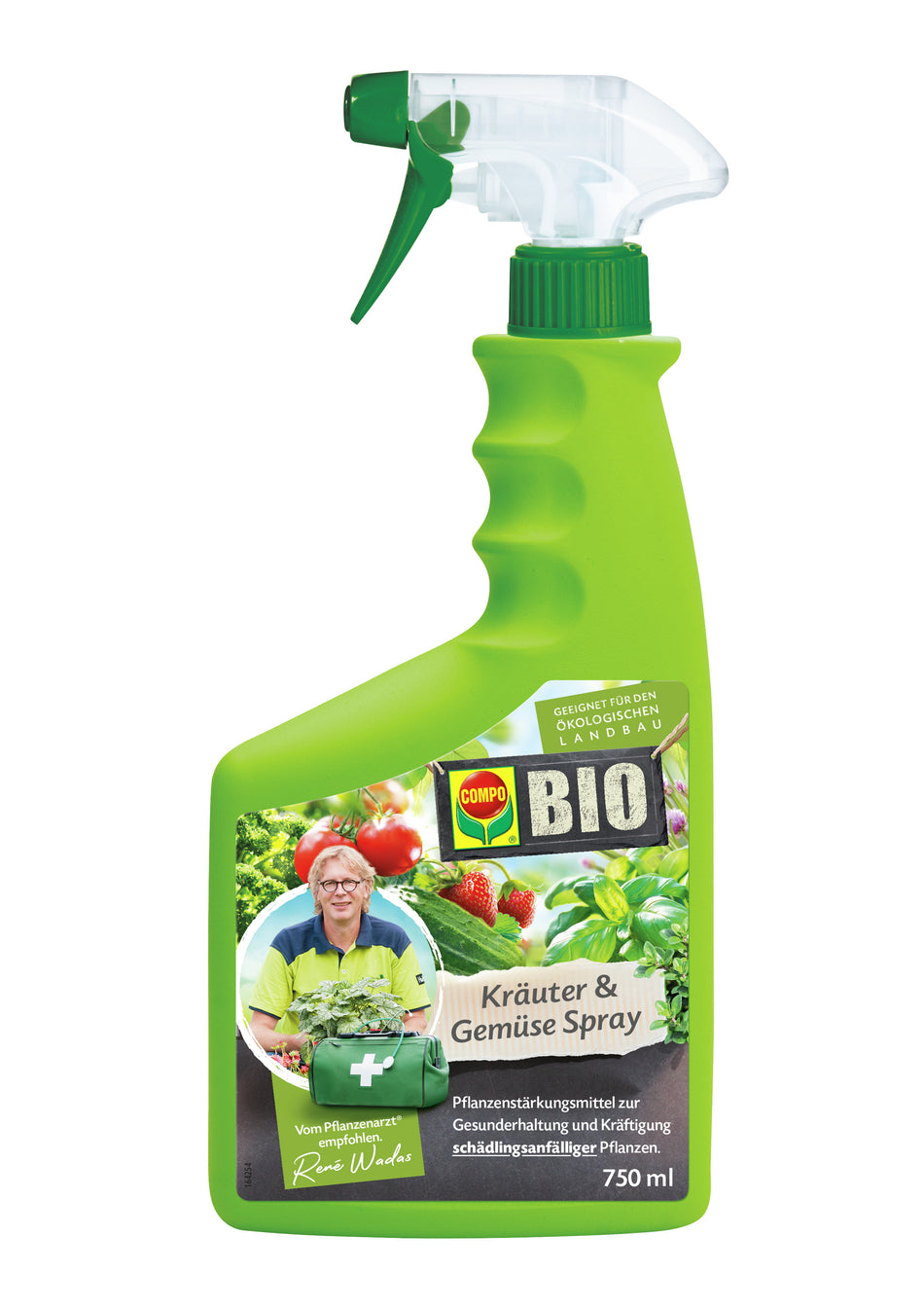 COMPO BIO KRÄUTER & GEMÜSE SPRAY 750ML