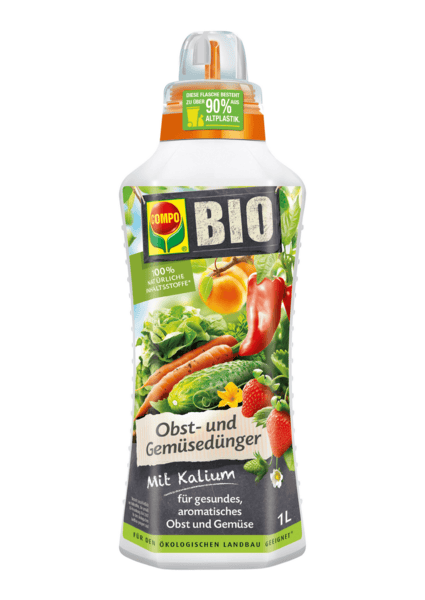 COMPO BIO OBST- UND GEMÜSEDÜNGER 1L
