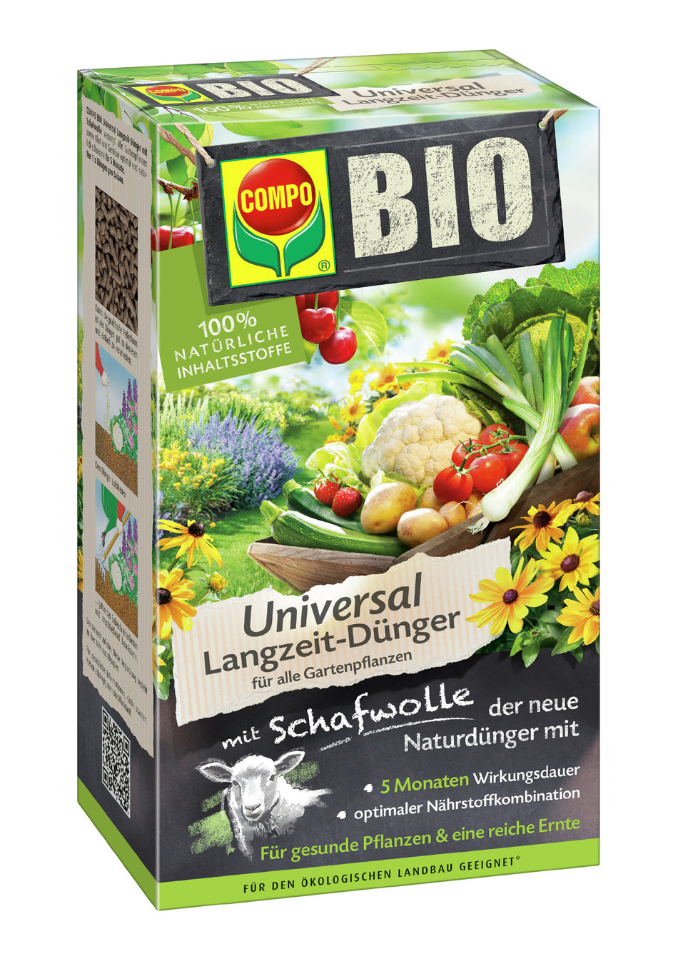 COMPO BIO UNIVERSAL LZD MIT SCHAFWO. 2KG