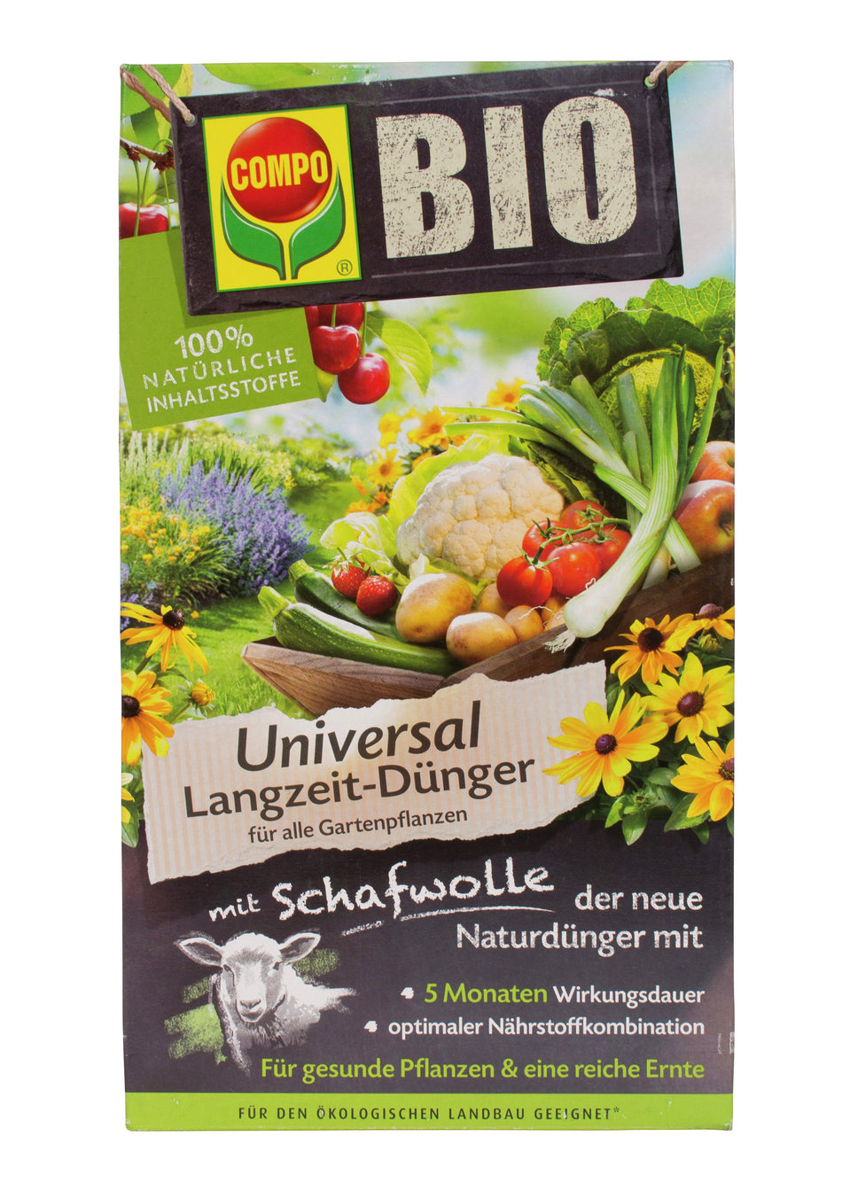 COMPO BIO UNIVERSAL LZD MIT SCHAFWO. 2KG