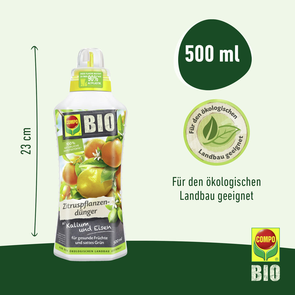 COMPO BIO ZITRUSPFLANZENDÜNGER 500ML