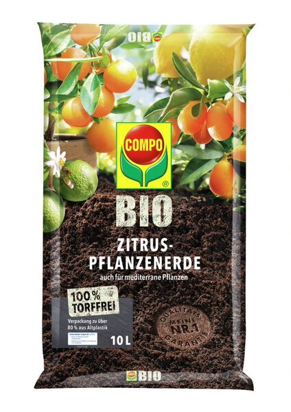 COMPO BIO ZITRUSPFLANZENERDE 10L