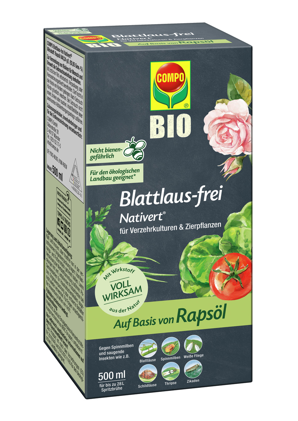 COMPO BLATTLAUS-FREI NATIVERT 500ML