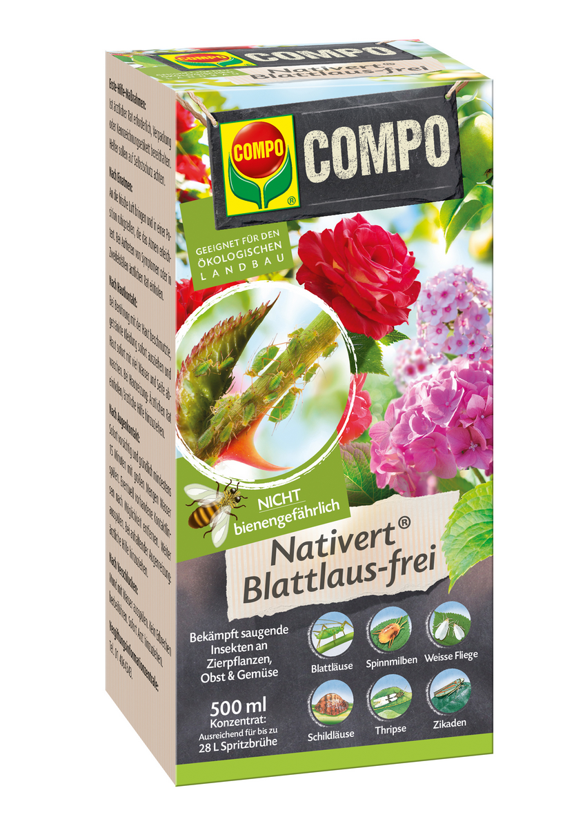 COMPO BLATTLAUS-FREI NATIVERT 500ML