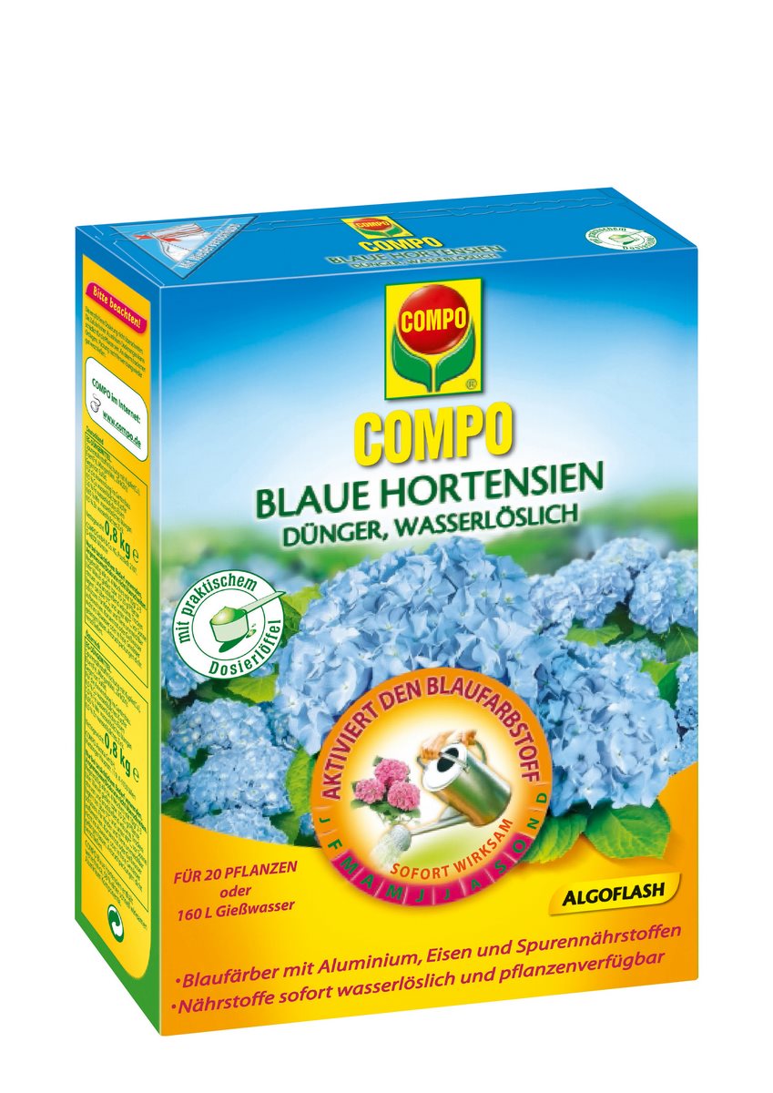 COMPO BLAUE HORTENSIEN 800G