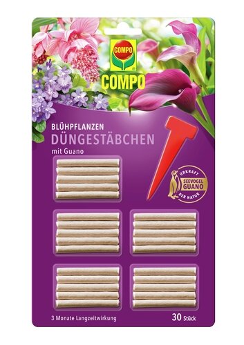 COMPO DÜNGESTÄB. BLÜHPFLANZEN MIT GUANO