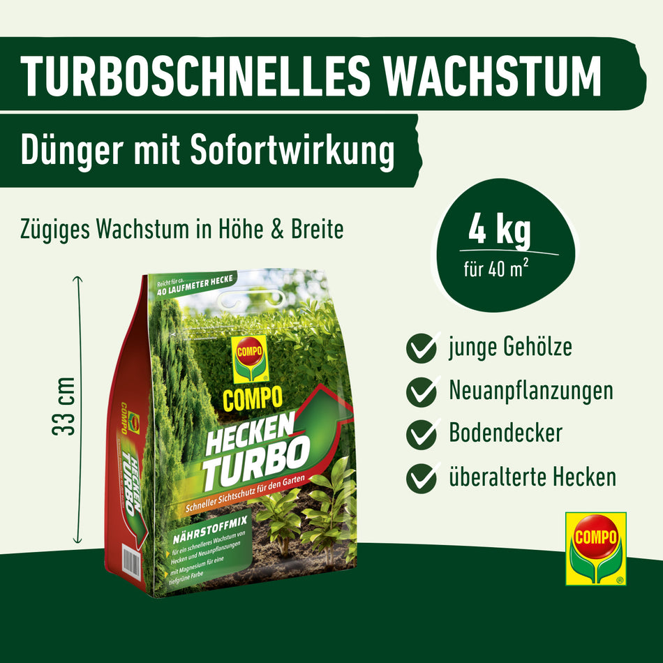 COMPO HECKENTURBO 4 KG