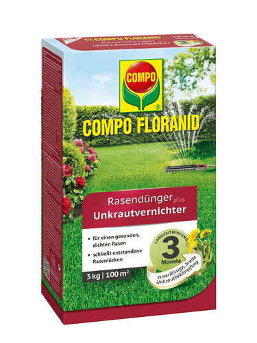 COMPO RASENDÜNGER PLUS UV 100QM 3KG