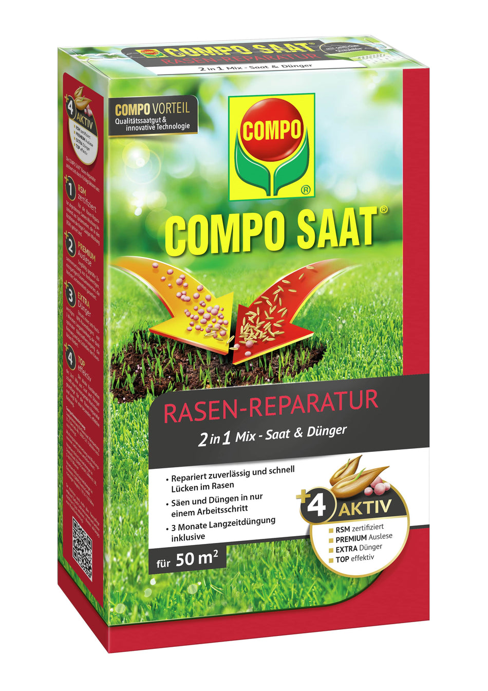 COMPO RASENREPA.MIX SAMEN&DÜNGER 1,2KG