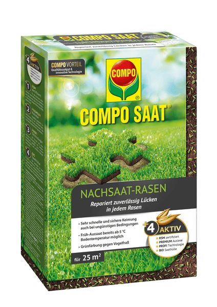 COMPO SAAT NACHSAAT-RASEN 25QM 500G