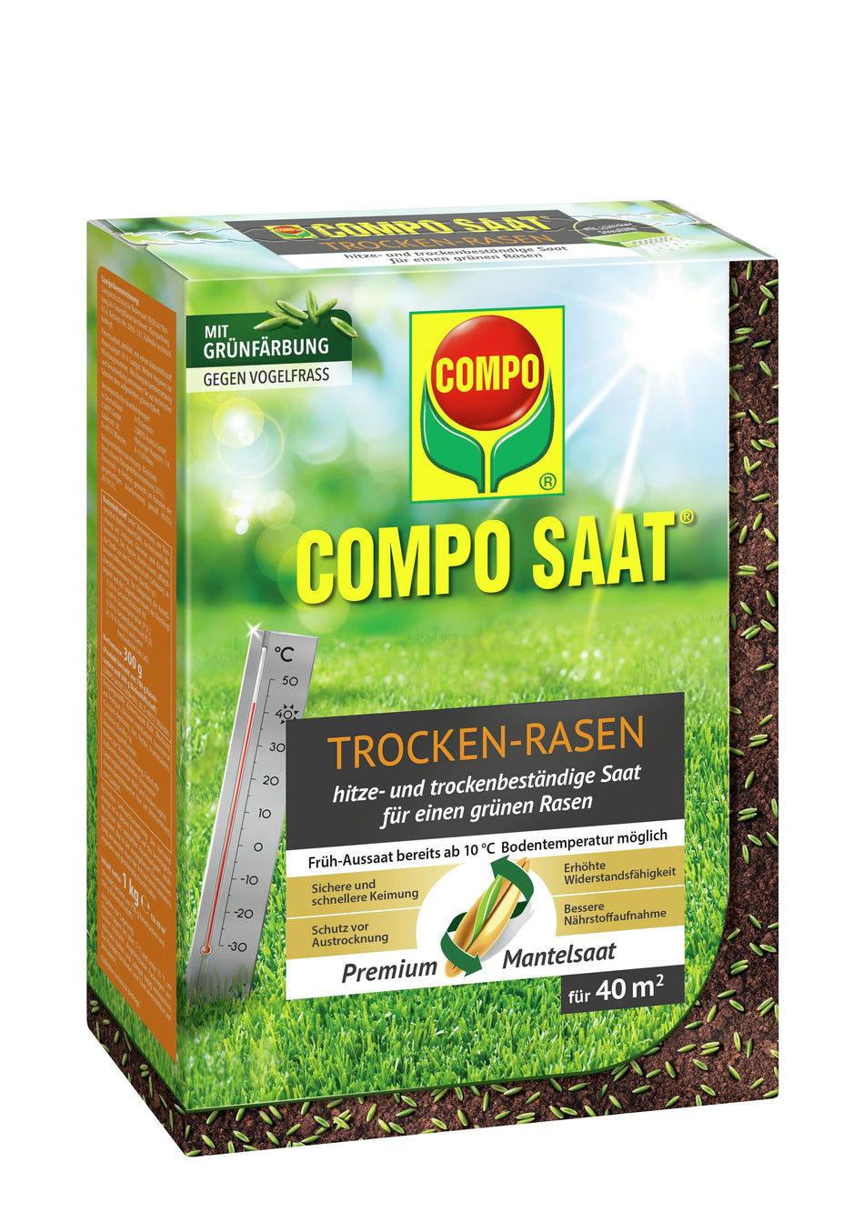 COMPO SAAT TROCKEN-RASEN 40QM 1KG