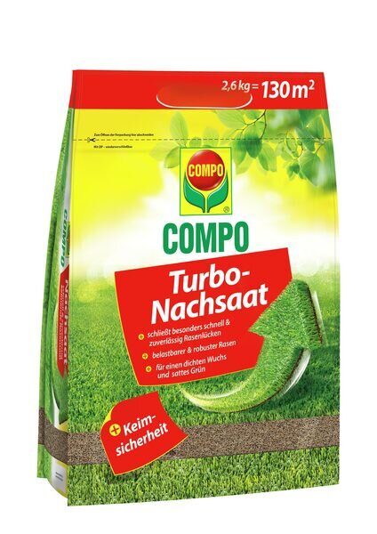 COMPO TURBO NACHSAAT 2,6KG FÜR 130 QM