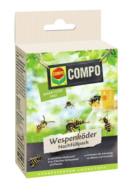 COMPO WESPENFALLEN KÖDER NACHFÜLLPACK N