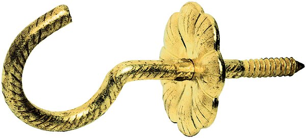 DECKENHAKEN SCHWARZ 5,8X100 MM