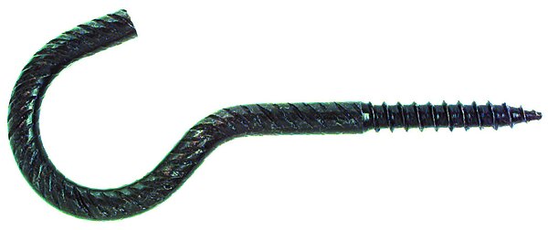 DECKENHAKEN RUSTIKAL SCHWARZ 3,0X40 MM
