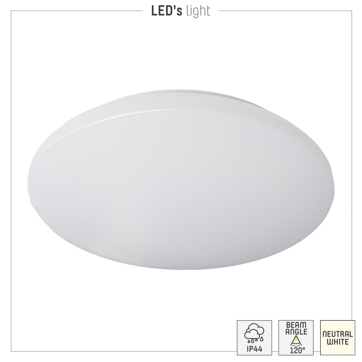 LED-Deckenleuchte, weitere Ansicht