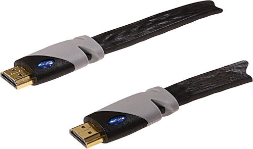 DIGITALES HDMI-FLACHKABEL SCHWARZ 1,5M