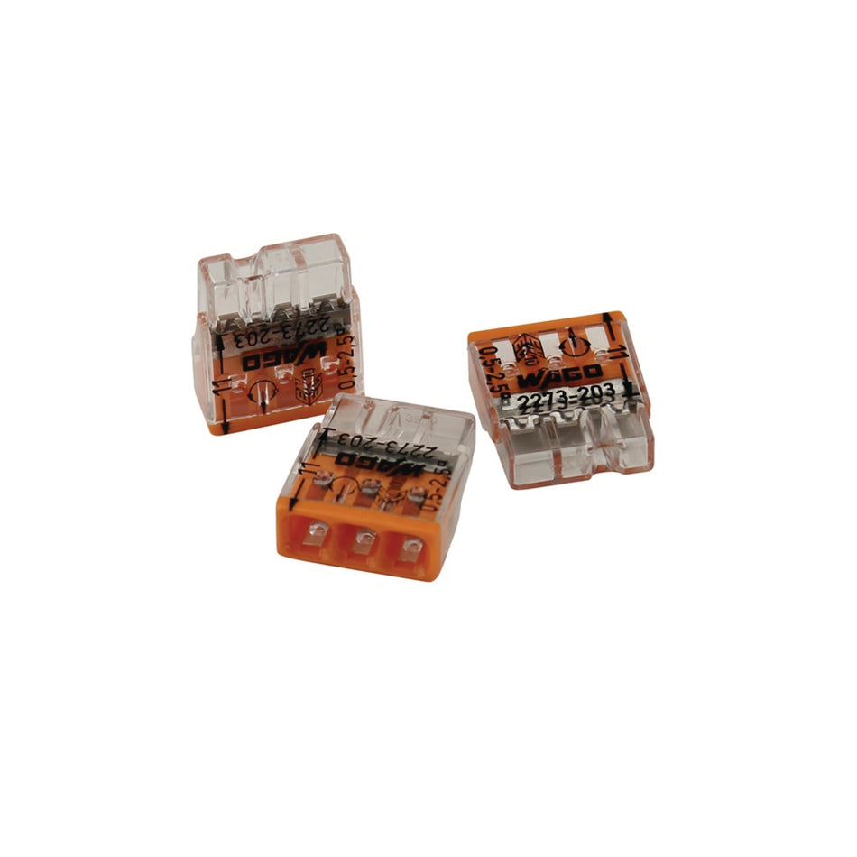 DOSENKLEMME COMPACT 3F 0,5-2,5MM² 3 ST.