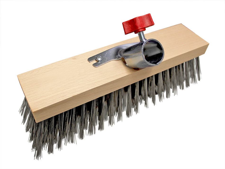 DRAHTBESEN 30CM MIT SCHRAUBFIXHALTER