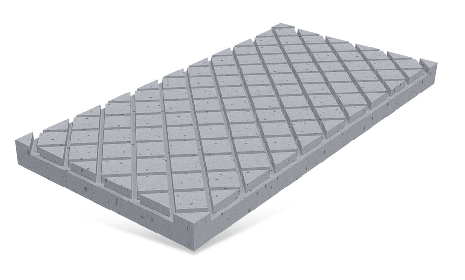 DRAINAGEPLATTE KV+R 1000X500X60MM