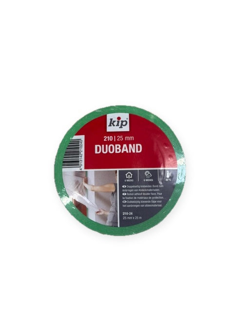 DUOBAND GRÜN/WEIß 25MM 25M TYP210