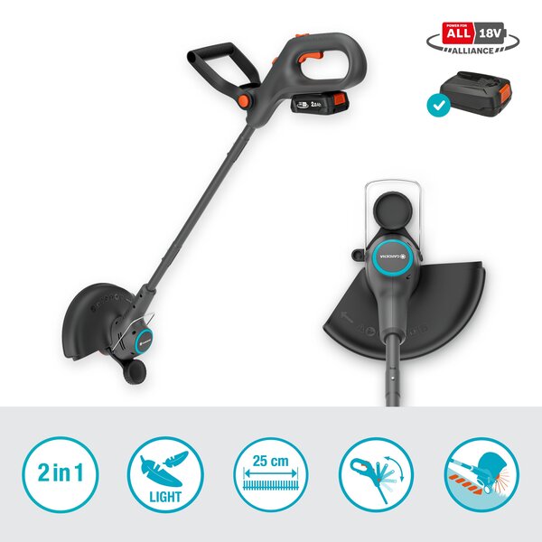 EASYTRIM 25/18V P4A READY-TO-USE SET