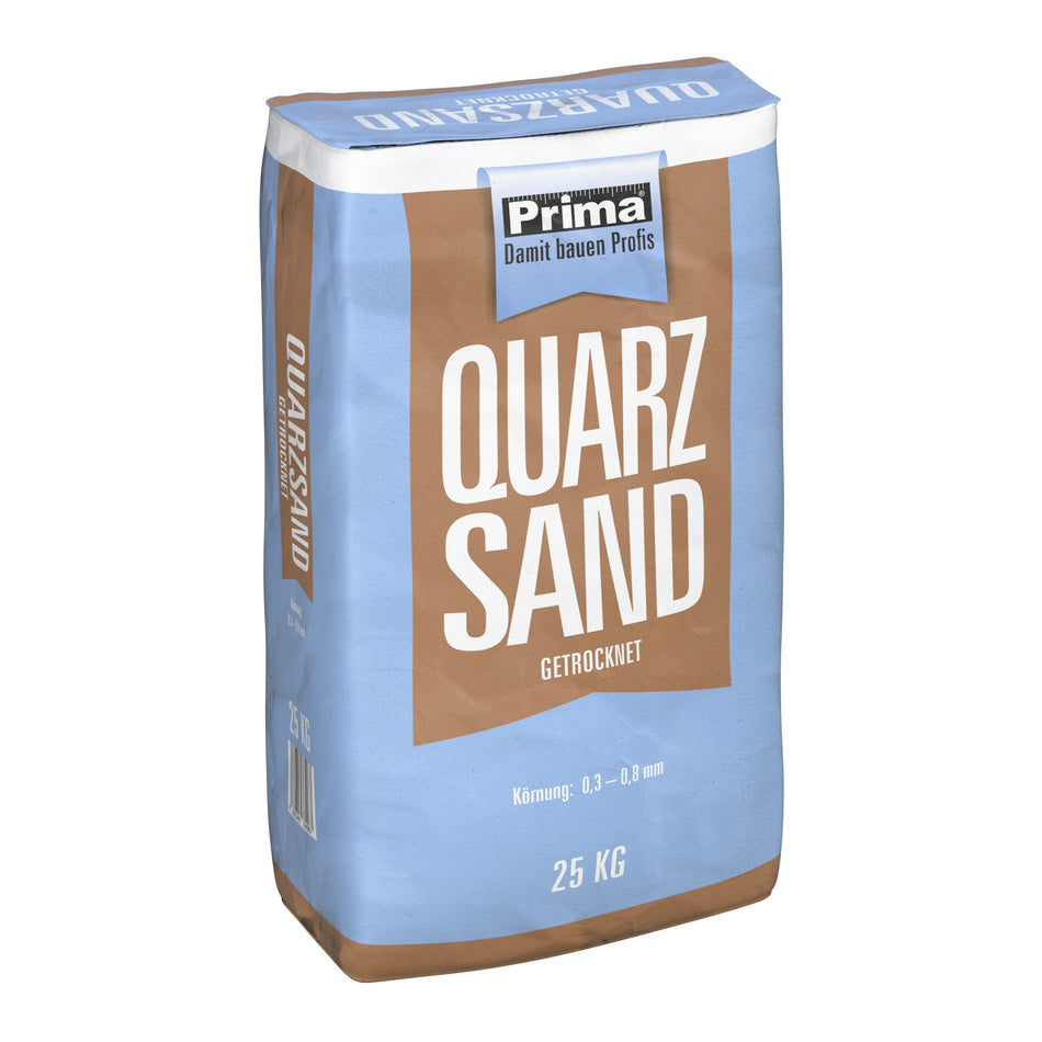 PRIMA QUARZSAND GETR. 0,3-0,8MM 25KG