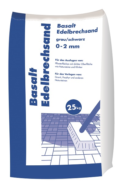EDELBRECHSAND BASALT 0-2MM 25KG