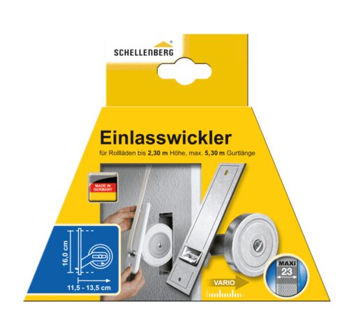 EINLAßWICKLER MAXI LOCHABSTAND 160 MM