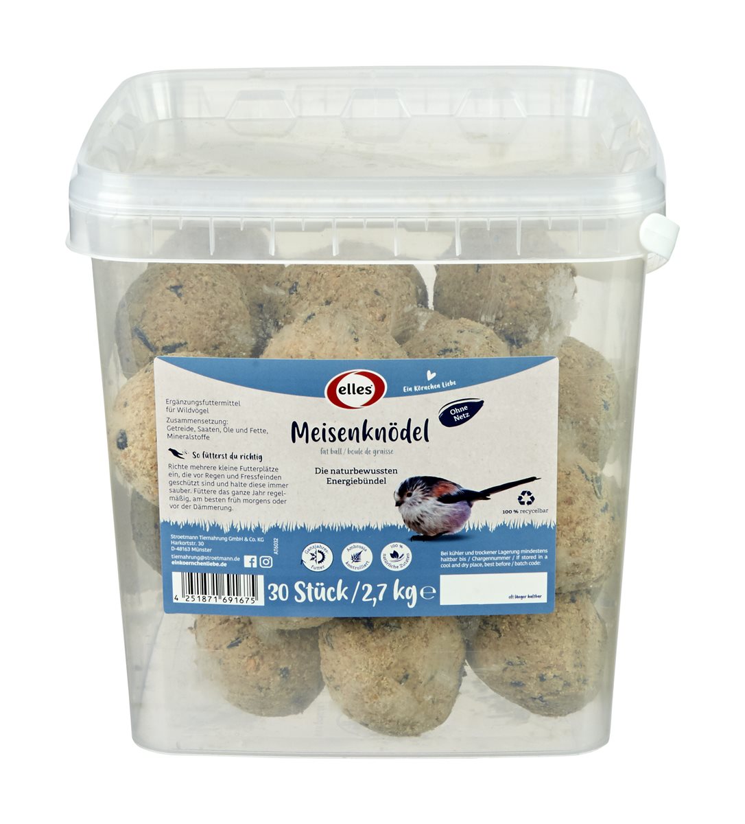 elles Meisenknödel ohne Netz 30er Eimer