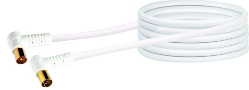 EMPFÄNGER ANSCHLUSSKABEL 90DB WEIß 3M