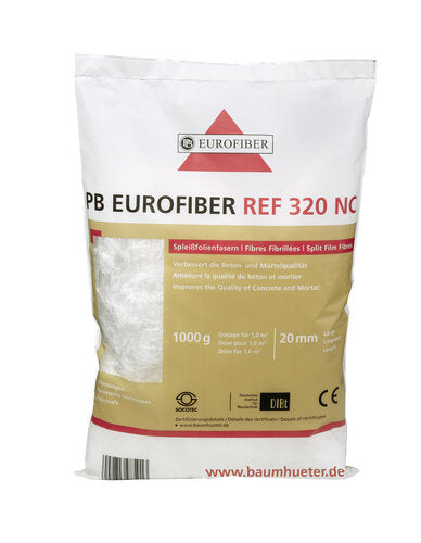 ESTRICH-VERSTÄRKUNGSFIBER PP 20MM 1KG