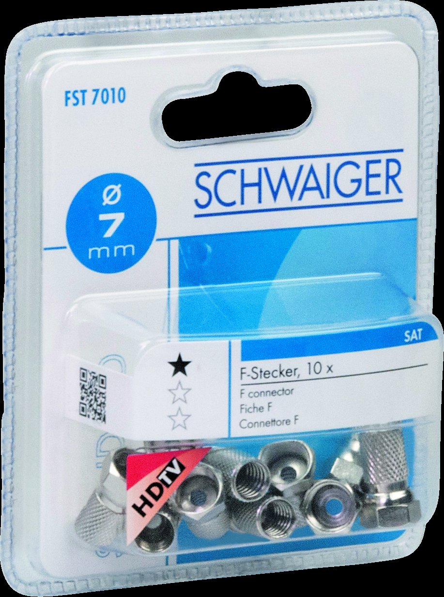 F-AUFDREHSTECKER 6,8-7MM 10STÜ